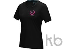 Футболка «Azurite» из натуральных материалов, женская