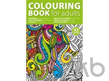 Cardboard colouring book