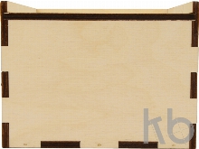 Деревянная подарочная коробка-пенал, М