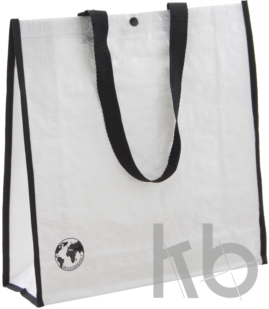 Сумка для покупок из переработанного биоразлагаемого материала 