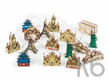 Ёлочная гирлянда «Достопримечательности мира»