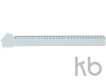30 cm ruler, house