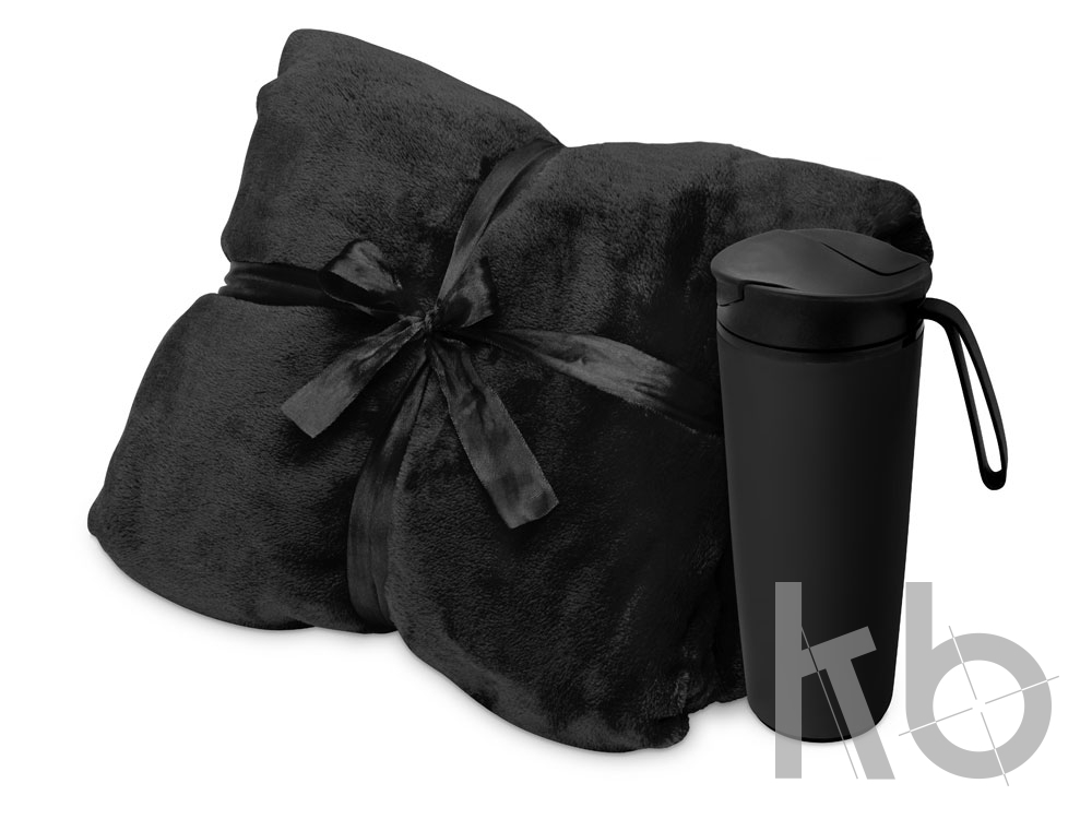 Подарочный набор «Dreamy hygge» с пледом и термокружкой