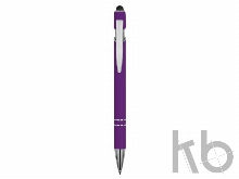 Ручка-стилус металлическая шариковая «Sway» soft-touch