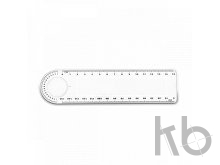 Линейка с лупой