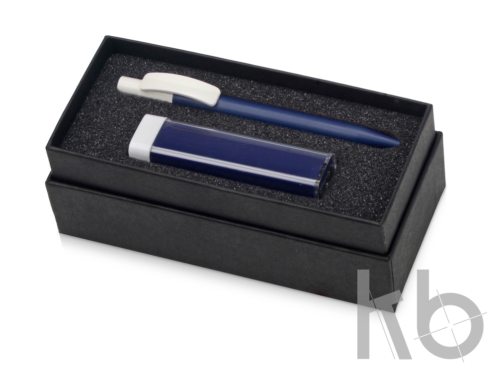 Подарочный набор White top с ручкой и зарядным устройством