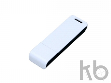 USB 2.0- флешка на 64 Гб с оригинальным двухцветным корпусом