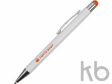 Ручка металлическая шариковая «Flowery» со стилусом