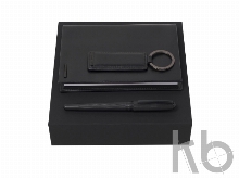 Подарочный набор: брелок, блокнот А6, ручка-роллер