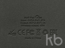 Многофункциональный коврик для мыши «Multi Pad» с беспроводной зарядкой и LCD экраном, 10 Вт