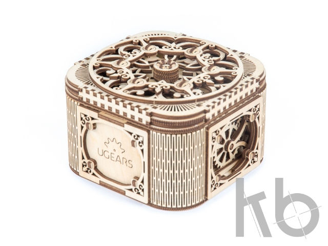 3D-ПАЗЛ UGEARS «Шкатулка с секретом»
