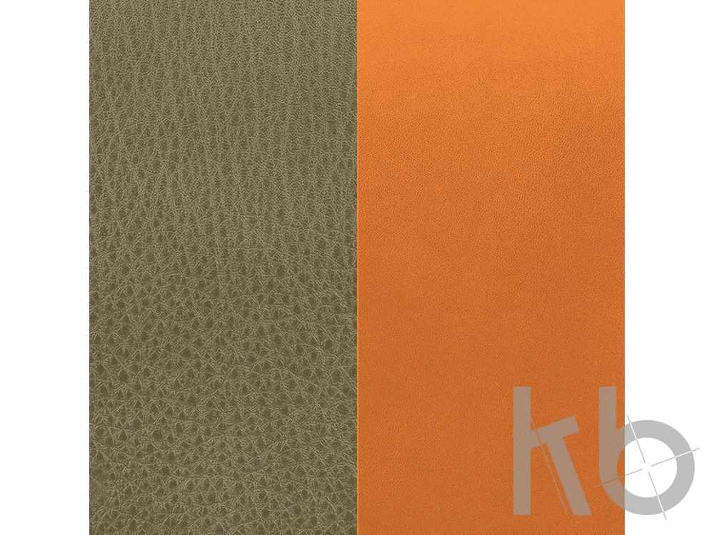 Двусторонняя кожаная вставка для браслета