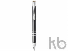 Ручка металлическая шариковая «Moneta» с цветной кнопкой