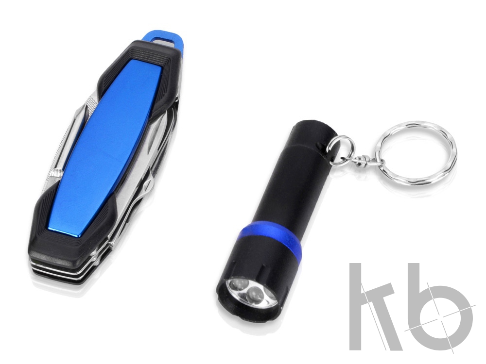 Набор: фонарик, мультиинструмент «Eric»