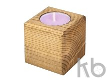 Свеча в декоративном подсвечнике «Лаванда»