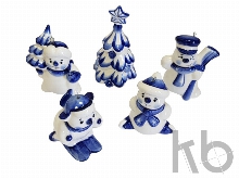 Набор новогодних игрушек