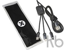 Кабель 3 в 1 с подсветкой