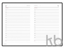 Ежедневник недатированный А6+ «Caiman»