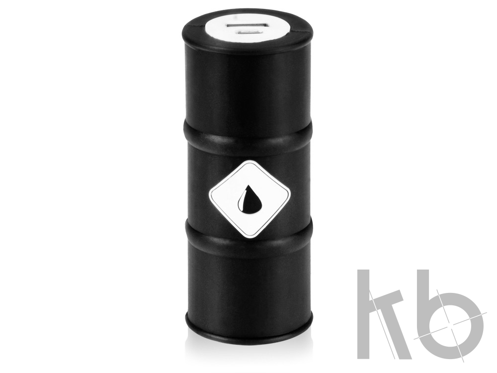Портативное зарядное устройство «Баррель», 2600 mAh