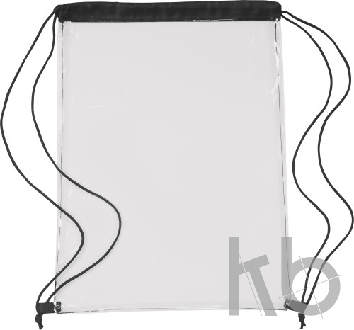 PVC drawstring backpack