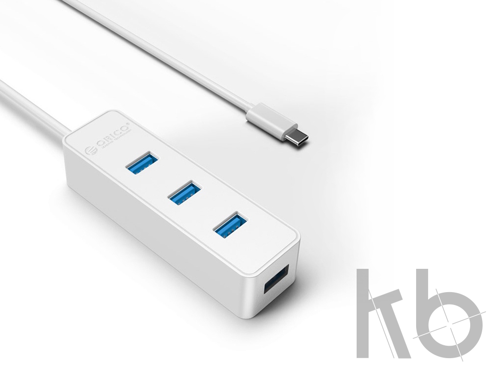 USB-концентратор W5PH4-C3-10 (Type-C, 4xUSB3.0)