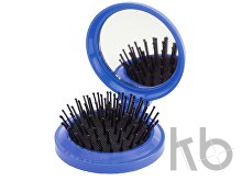 mirror with hairbrush