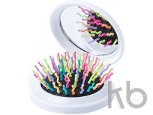 hairbrush with mirror