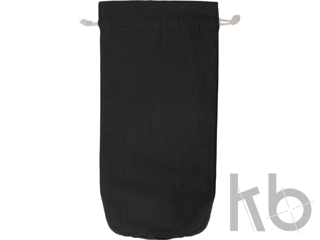 Хлопковая сумка для вина, черный Сумка-чехол для бутылки вина «Brand Chef»