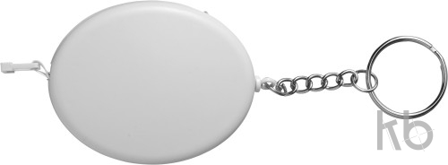 ABS key holder tape measure