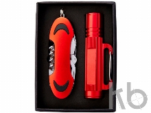 Подарочный набор «Ranger»:фонарик, нож многофункциональный