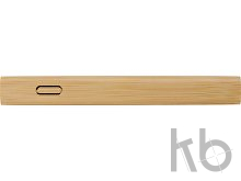 Внешний беспроводной аккумулятор из бамбука «Bamboo Air», 10000 mAh