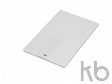 USB 2.0- флешка на 64 Гб в виде пластиковой карты с откидным механизмом