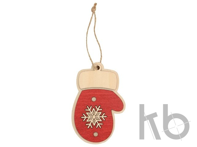Подвеска «Новогодняя варежка»