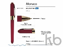 Ручка пластиковая шариковая «Monaco»