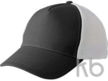 Polyester baseball cap with five panels