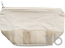 Cotton toiletry bag