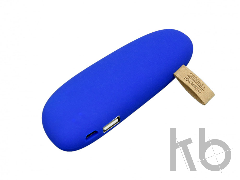 Внешний аккумулятор в форме камня «Stone», 2600 mAh