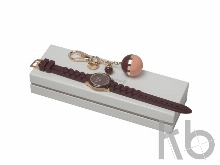 Подарочный набор Bird: брелок, часы наручные