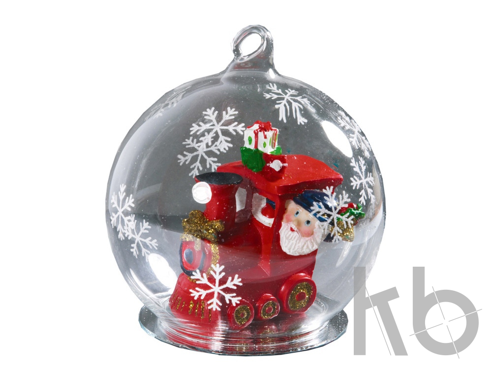 Новогодний шар с Дедом Морозом «Нефтяной магнат»