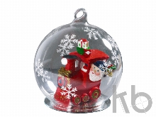 Новогодний шар с Дедом Морозом «Нефтяной магнат»