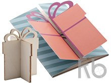 Christmas card, gift box