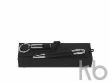 Подарочный набор: ручка шариковая, брелок