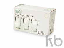 Набор из 3 стаканов для воды