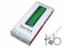 Внешний аккумулятор «Digi» прямоугольной формы, 2200 mAh