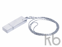 USB 2.0- флешка на 8 Гб в виде металлического слитка