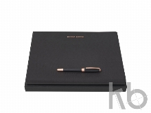 Подарочный набор: папка с бумажным блоком А4, ручка-роллер