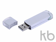 USB 2.0- флешка промо на 64 Гб прямоугольной классической формы