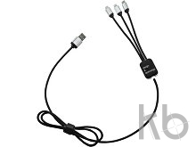 Кабель 3 в 1 с подсветкой