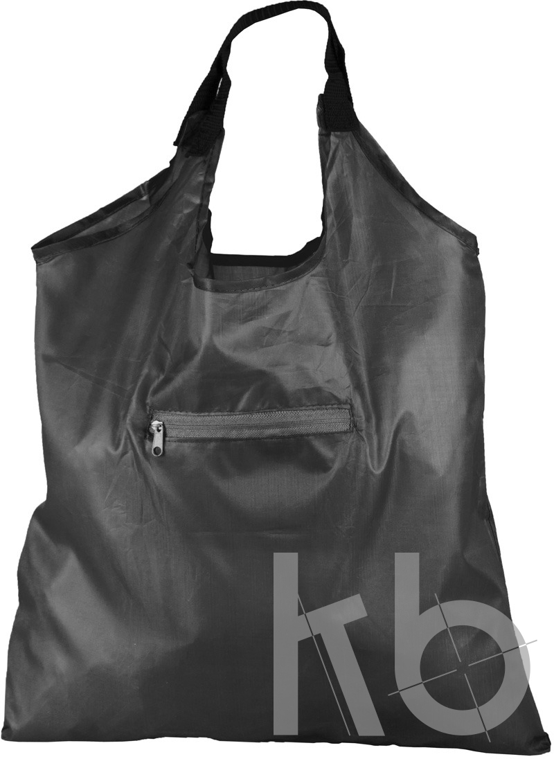 Складная сумка для покупок с карманом на молнии