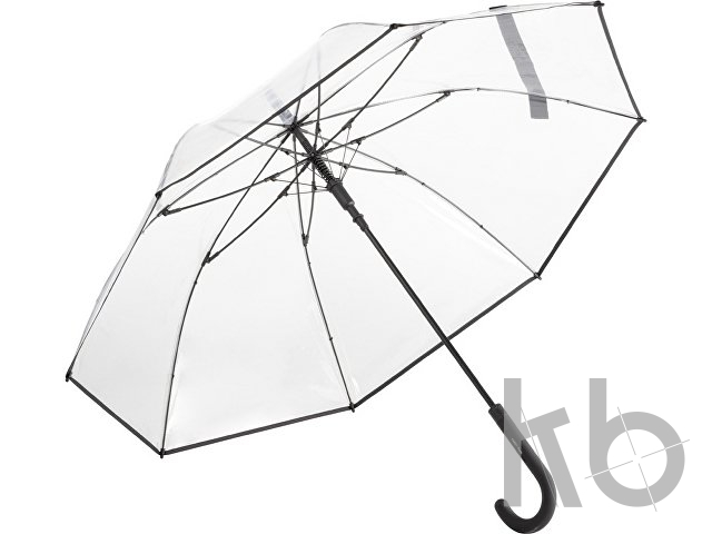 Зонт-трость «Pure» с прозрачным куполом